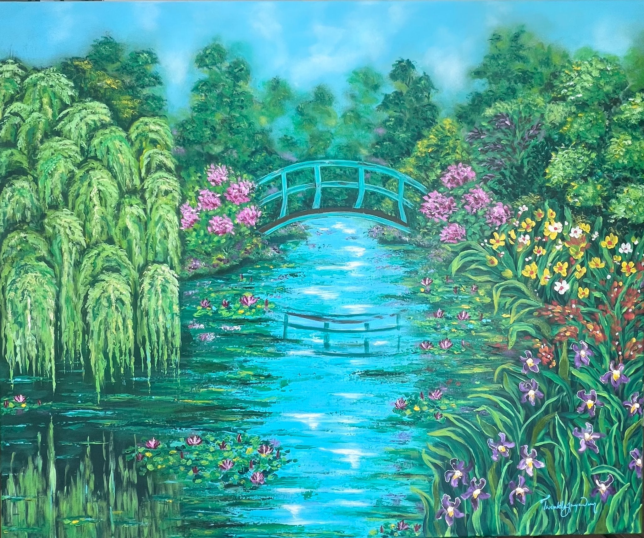 The Soul of a Water Garden – The Online Art Gallery