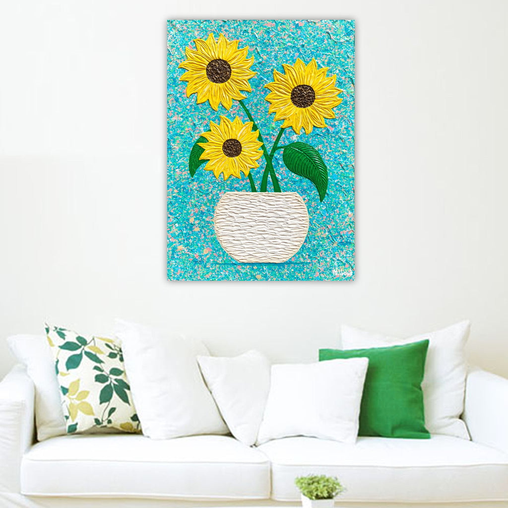 69164a62e1b8ea140711df10_lounge-6-sunflowers-in-a-vase-textured-abstract-impressionism-miranda-lloyd-art_1774136398874.jpg
