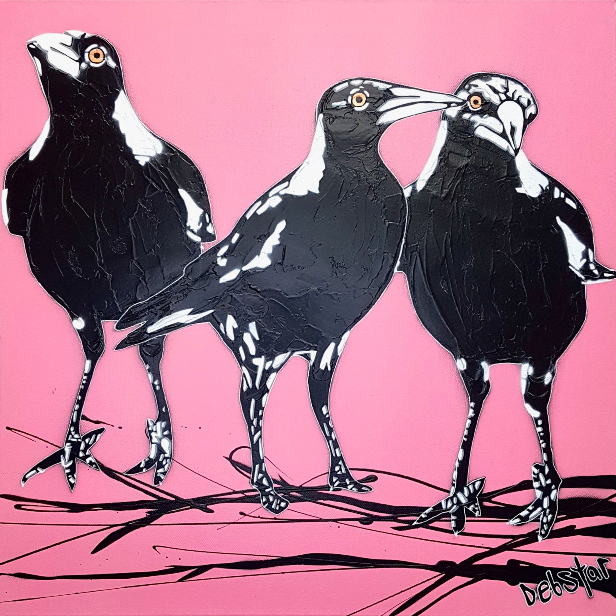 69164a62e1b8ea140711df10_magpies-3-s-trouble-pink-pop-popart-deborah-lang-art-urban-canvas-1_1769299053124.jpg