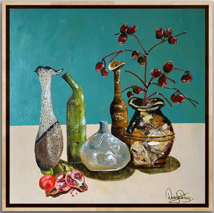 69164a62e1b8ea140711df10_pomegranate-and-gum-nuts-acrylic-framed-60x60-wendy-peters_1767331831354.jpg