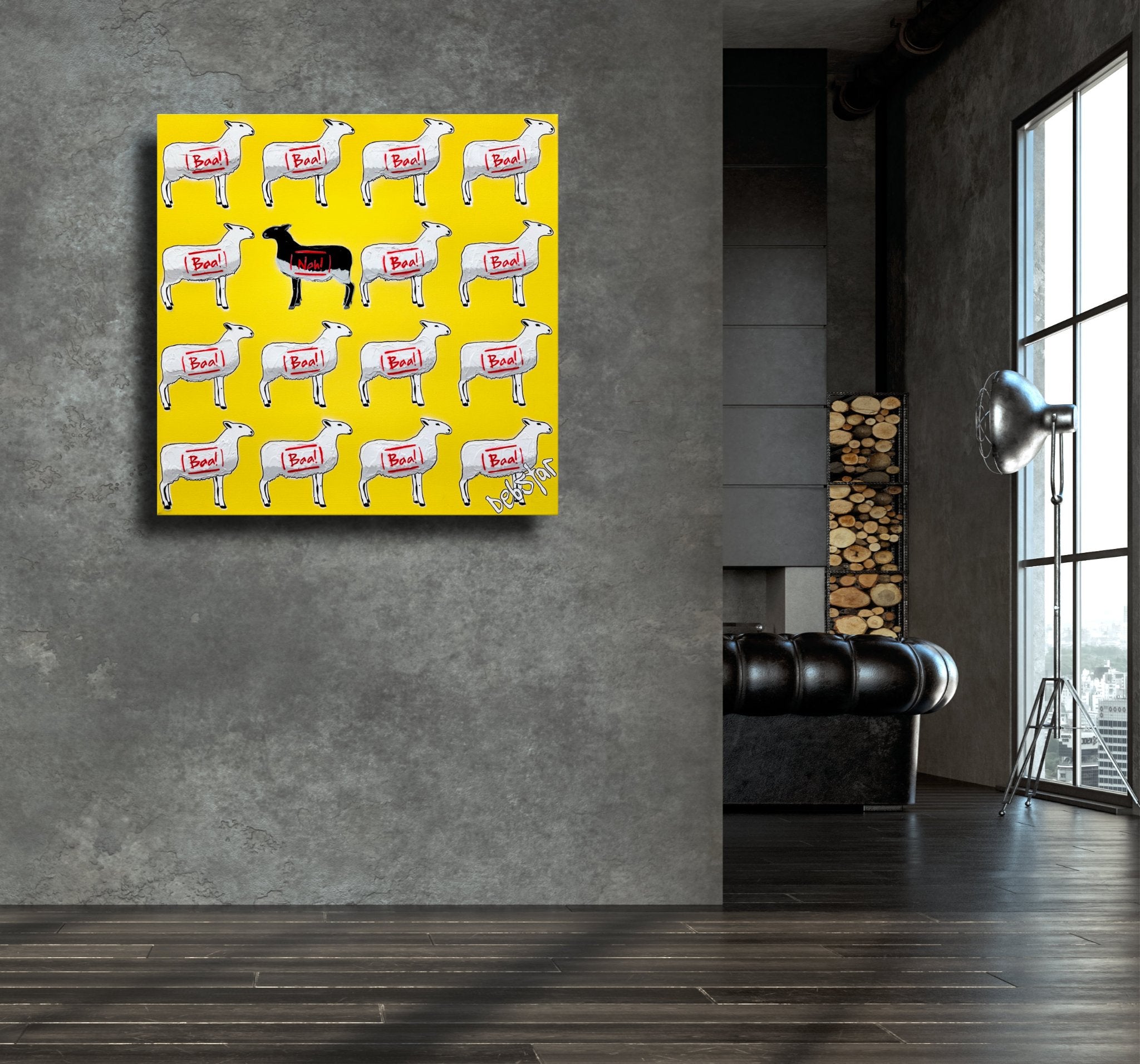 69164a62e1b8ea140711df10_the-black-sheep-yellow-urban-pop-art-deborah-lang-debstar-art-canvas-5_1769564425774.jpg