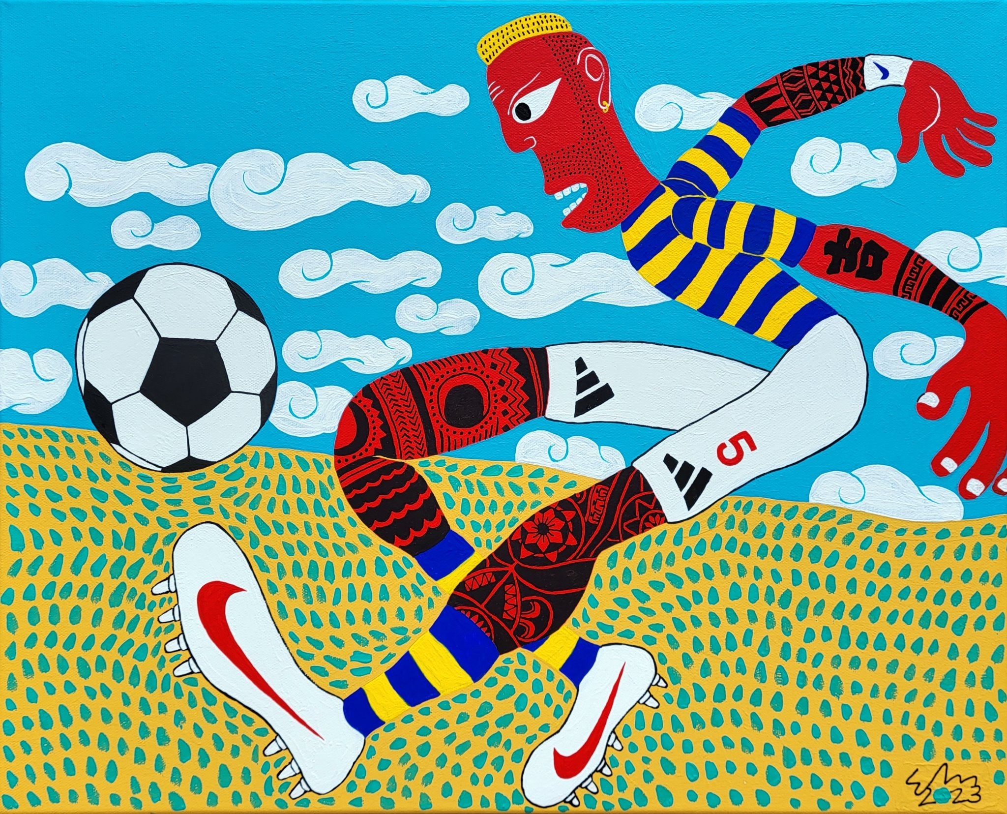 69164a62e1b8ea140711df10_the-soccer-player-with-tattoos-2023-acrylic-on-canvas-50_1781250301945.jpg