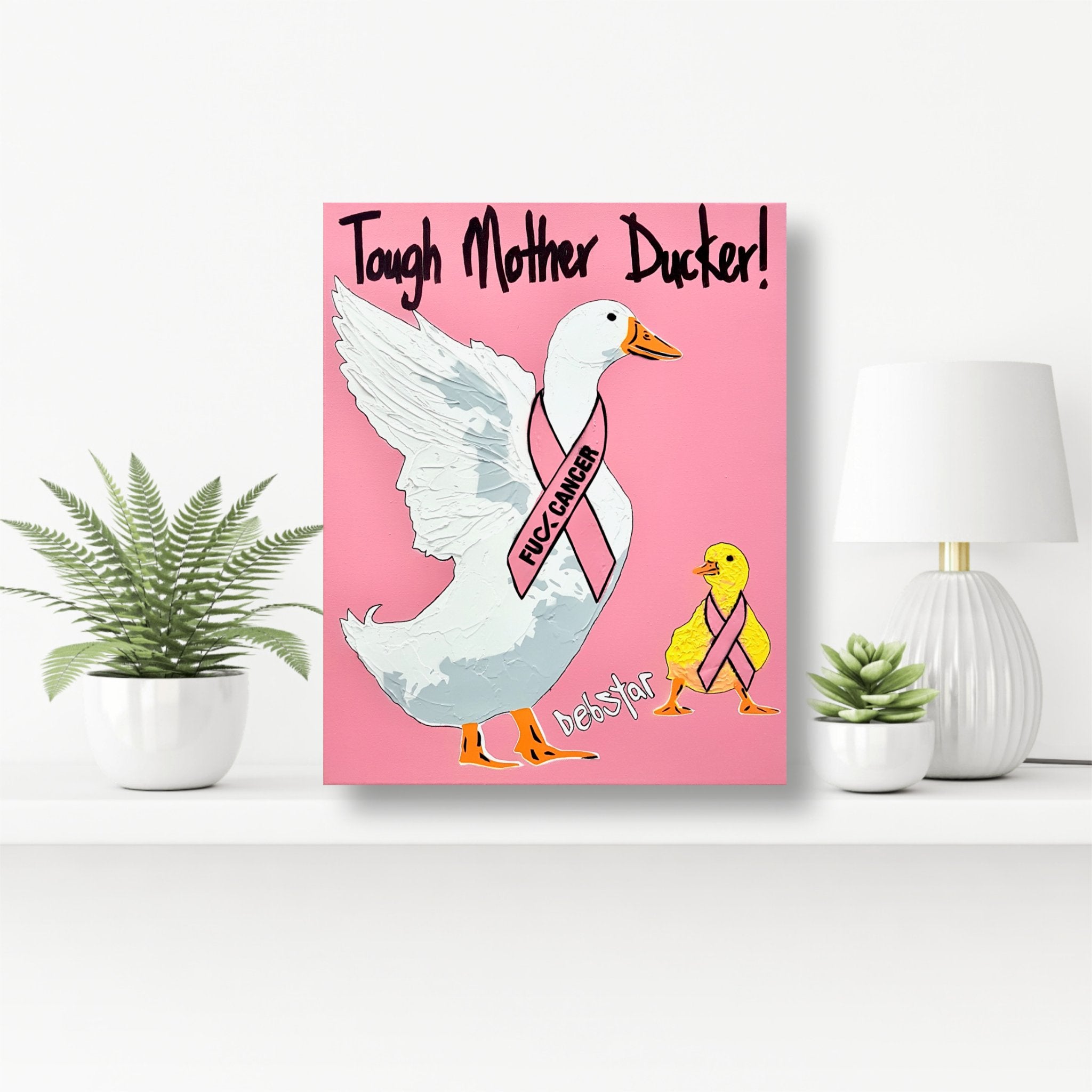 69164a62e1b8ea140711df10_tough-mother-ducker-pink-ribbon-pop-art-deborah-lang-art-urban-canvas-2_1768000241603.jpg