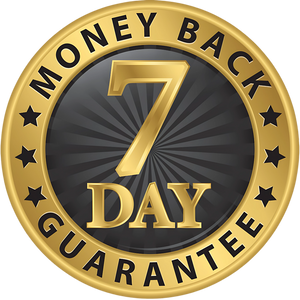 7-day money-back guarantee badge