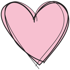 Hand-drawn heart