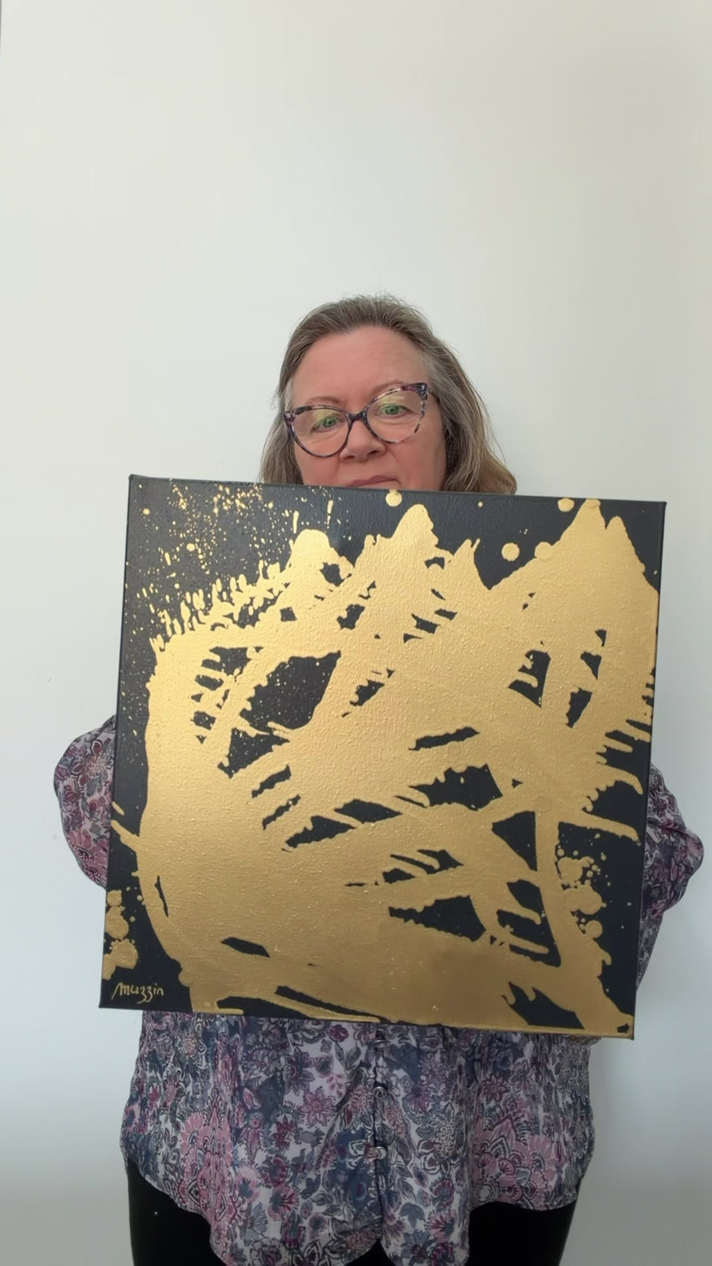 Energetic Gold - Wisdom, Wealth, Luxury (3 panels)