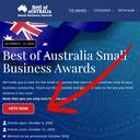 BASA Awards public vote page